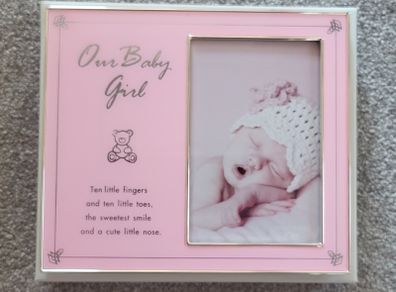 Frame Pink Baby Girl