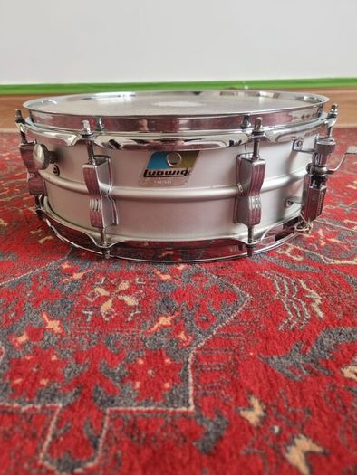 Ludwig Acrolite Snare Drum 14 x 5 1970s Blue & Olive