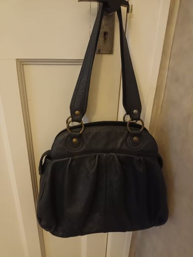 Black Leather Handbag