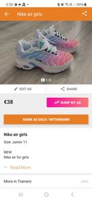nike girls runners