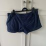 Navy dotted shorts Image 2