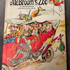 Vintage Book - 1972 McBroom's Zoo - Sid Fleischman - Hardcover