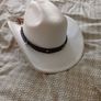 White Cowboy hat Image 2