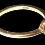 Vintage 9ct Hallmarked Diamond Suspension Ring Image 9