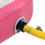 Inflatable Gymnastics Mat with Pump 400x100x15 cm PVC Pink Image 9