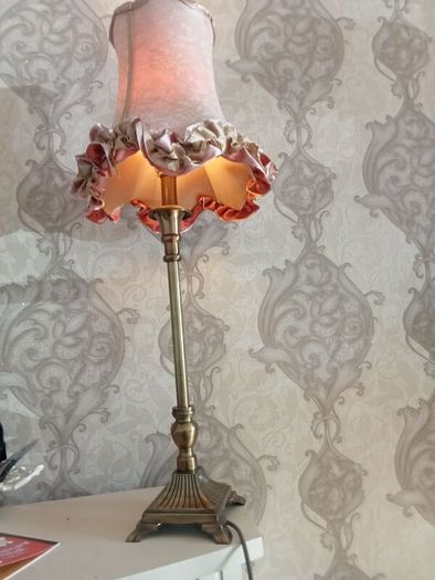 Large heavy lamp