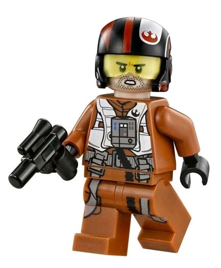 Lego POE DAMERON Minifigure Lego Star Wars Lego Minifigure