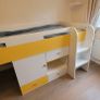 High sleeper with desk and storage Image 7