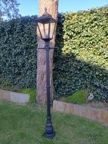 Cast iron lamp post