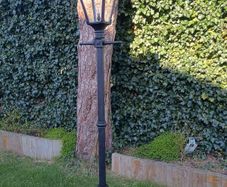 Cast iron lamp post