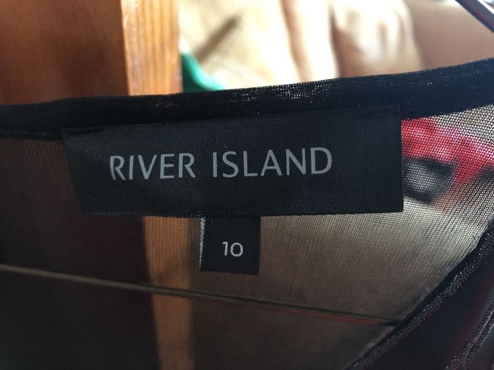 River island size 10 top
