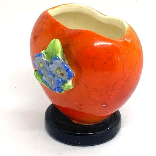 Vintage Goebel Ceramic Heart Shaped Cocktail Stick Holder