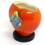 Vintage Goebel Ceramic Heart Shaped Cocktail Stick Holder Image 6