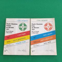 1977 All Ireland Football & Hurling Final Match programmes