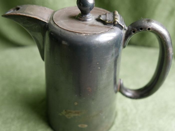 Silver Plated Electroplated Jug Coffee Pot Creamer James Dixon