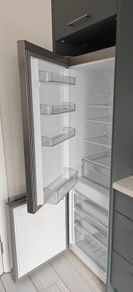 Nordmende 170cm Fridge Freezer Stainless Steel look