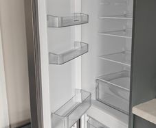 Nordmende 170cm Fridge Freezer Stainless Steel look