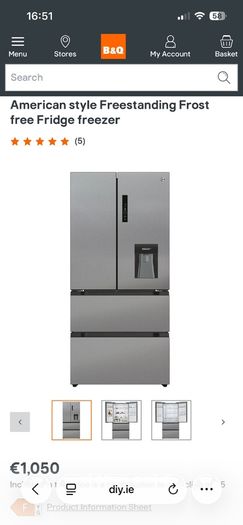 American fridge freezer