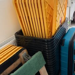 27 gallon Storage Bins w/Lids - Used Once