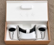 Oculus Meta Quest 2 VR headset with games