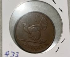 Irish Penny 1948