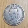 1889 Queen Victoria Crown Sterling Silver Jubilee Head Image 2