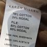 Rare Vintage 1999 Karen Millen Penny Lane Velvet Coat | Real Sheepskin Trim | Size 14 Afghan Image 9