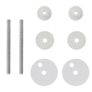 Toilet Seats with Lids 2 pcs MDF Sea Star Image 7