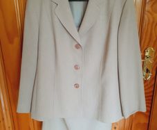 Ladies Skirt Suit - Beige - Eastex