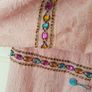 Embroidery pink Jacket UK 6-8 Image 4