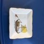 Vintage decorative plate Historic Ship dishes trinket trays Ashtray  Nile Boat  2000 B C in Egypt By Sandland Ware Staffordshire ceramic fine bone China Image 3
