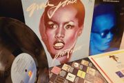 Grace Jones Portfolio Island 1977 Vinyl &amp; Warm Leatherette 1980 Record