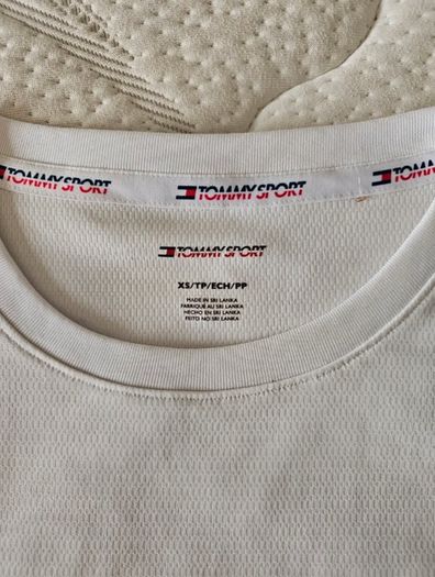 Tommy Sport Athletic Wear Ladies Women T-Shirt XS