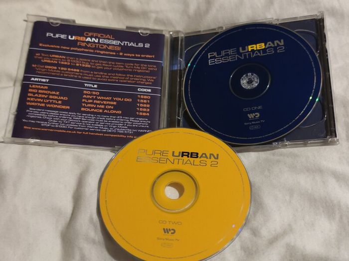 Pure R&B Urban Essentials double Cd