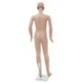 Full Body Child Mannequin with Glass Base Beige 140 cm Image 2