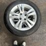 15" Genuine Opel Corsa D Alloy Wheels & Tyres 185/60/R15 (4x100) Image 2
