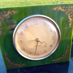 Vintage Green Clock