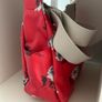 Red Cath Kidston Rose Handbag Image 4
