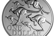 2020 Australia 1 Dollar 1 oz Silver Bullion Coin - Red Kangaroo ( In Capsule)