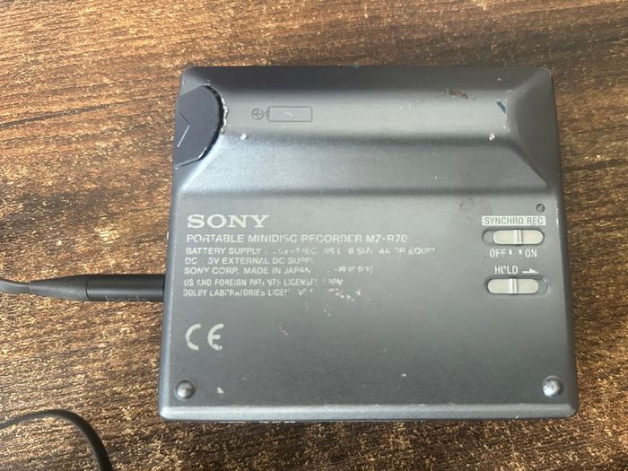 Sony Vintage Mini Disk player MZ-R70
