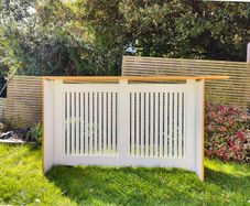 Breakfast Bar Radiator cabinet