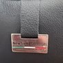 100% Italian Leather Black Sofa Image 4