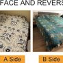 Double-sided Cotton Sofa Throws Large 2 or 3 Seater, Jacquard Woven Bedspread 230x250CM(90x98In) Image 3