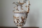 Vintage Capodimonte  Porcelain Ewer