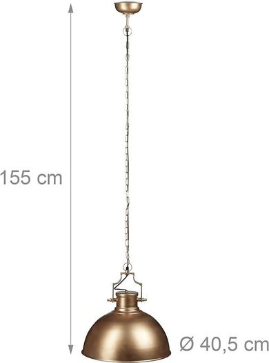 Pendant ceiling Lamp Industrial Design iron