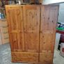 Pine wardrobe Image 3