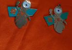 London 2012 Olympics  - Wenlock mascot fridge magnet and Wenlock mascot pendant
