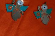 London 2012 Olympics  - Wenlock mascot fridge magnet and Wenlock mascot pendant