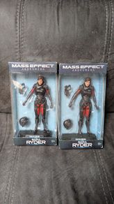 mass effect Andromeda Sara Ryder McFarlane figures