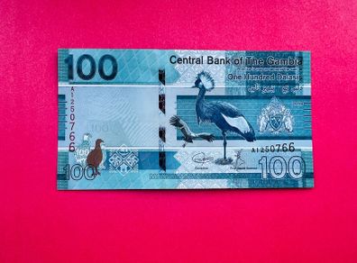 Gambia.  100  Dalasis. 2019   Pick 41  ( Uncirculated )